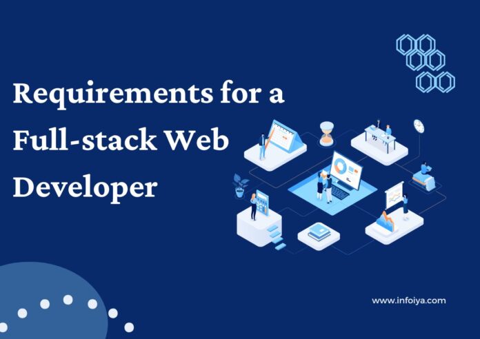 Requirements for Full-stack Web Developer