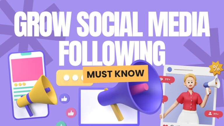 grow social media following